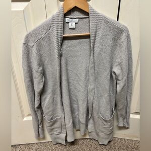 Rachel Zoe Light Gray Knit Cardigan